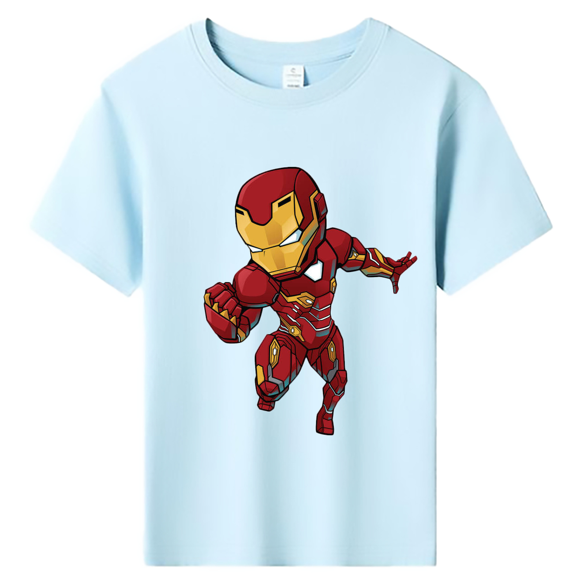 （画像用） アベンジャーズ The Avengers 綿100％キッズTシャツ（フロントプリント）